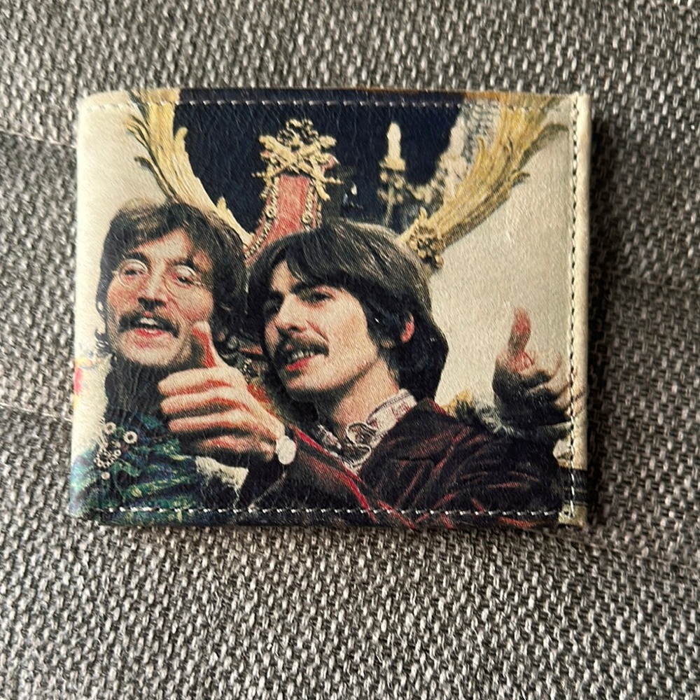 Vintage Style Men's Beatles Wallet